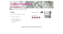 Desktop Screenshot of catherinegowthorpe.com